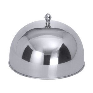 Speiseglocke 26,2 cm 18/10 hochglänzend mit Griffknopf Contacto