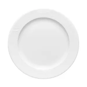 Teller flach 24cm Fahne         2550/24 Carat weiss Bauscher