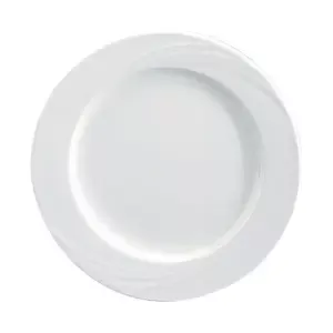 Teller flach 27 cm Donna Form 1298 weiss Bauscher