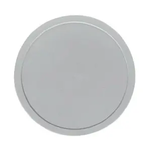 Deckel grau flach Ø140 Kunststoff-Deckel Bauscher