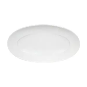 Platte oval 38 cm Grace weiss                         -MU- Schönwald