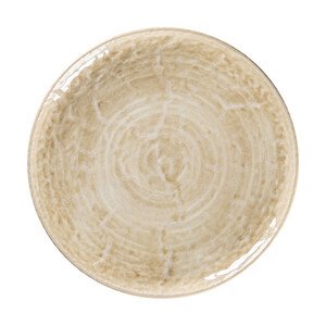 Teller flach Ø27,9cm coup Rakstone Krush beige RAK