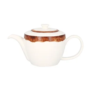 Teekanne 0,4ltr. Fusion Woodart bauholzbraun RAK