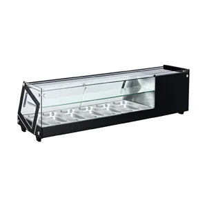 Tapasvitrine 6 x GN 1/3 Cookmax orange