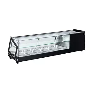 Tapasvitrine 6 x GN 1/3 Cookmax orange