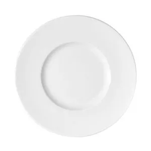 Teller flach 16cm breite Fahne Maitre weiss Bauscher