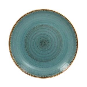 Teller Ø29cm coup Fusion Twirl lagoon blau RAK