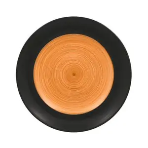 Teller rund Ø24cm Fusion Trinidad zederbraun RAK