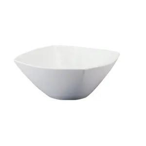 Salat eckig hoch 21 cm Event 932 weiss Schönwald