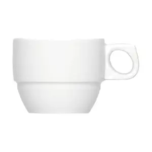 Obere 0,22 ltr. Stapelbar     9010/0.22 Dimension weiss                 - MU - Bauscher