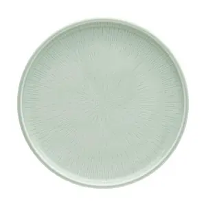Teller flach coup Struktur 24 cm FROST Shiro Glaze Schönwald