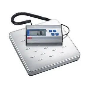 Elektronische Tischwaage bis 120 kg 27,5 x 27,5 x 4Anzeige: 16 x 8 x 3 230 V Cookmax orange