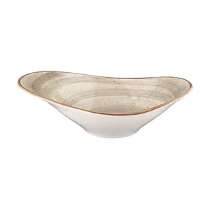 Schale 27 x 19cm 75cl Terrain Stream Bonna Premium Porcelain