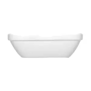 Salat eckig 15cm                1181/15 B1100 Weiss Bauscher