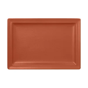 Teller recht. 33x23cm Fusion Neofusion braun RAK