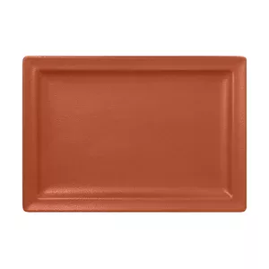 Teller recht. 33x23cm Fusion Neofusion braun RAK