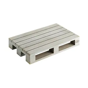 Holzpalette 20 x 13 cm grau Contacto