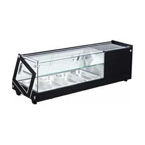 Tapasvitrine 4 x GN 1/3 Cookmax orange