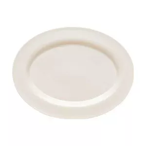Platte 26cm oval Fahne Generation 934 weiss Schönwald