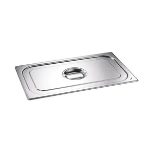 Deckel GN 2/3 Edelstahl Cookmax black