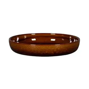 Teller tief rund 24cm Rakstone Ease honey RAK