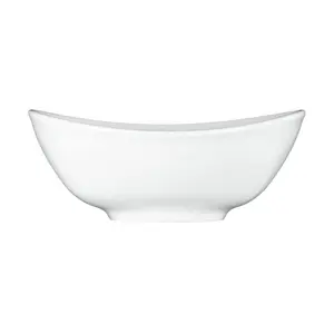Suppenbowl oval 16cm 5238 Meran uni 7 Fehlware Seltmann