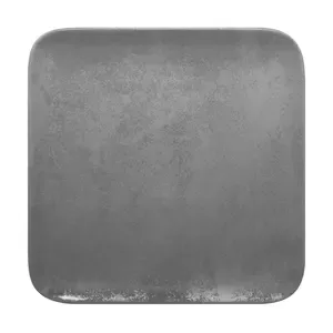 Teller quadratisch 24cm Fusion Shale grau karbon RAK