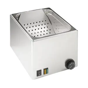 Frittenwanne, elektro, 1 GN 1/2   27 x 33 x 22 cm  230V / 0,35kW Cookmax black