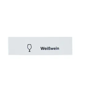Clip Weißwein für Spülkörbe wechselbar Cookmax black