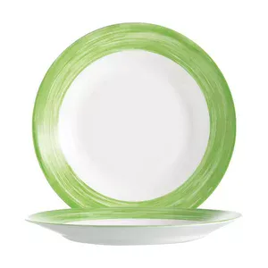 Teller flach 15,5cm Brush green 
