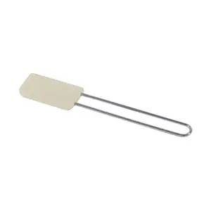 Teigschaber Länge 26 cm Schaber aus Silikon, Griff CNS Contacto