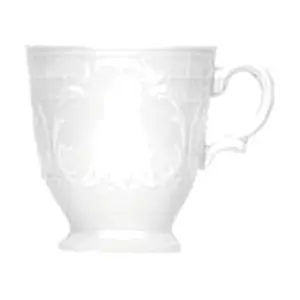 Schoko-Obere 0,18 ltr.          3801/18 Mozart Weiss Bauscher