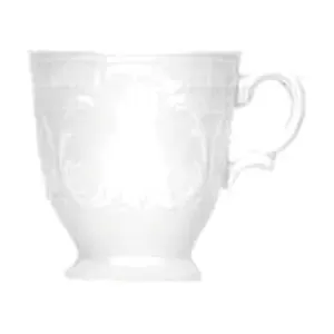Schoko-Obere 0,18 ltr.          3801/18 Mozart Weiss Bauscher