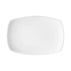 Platte 32x23cm coup Options Weiss Bauscher
