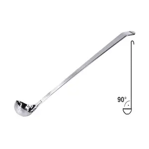 Buffet- Dressinglöffel 30cm Edelstahl seidenmatt poliert Contacto