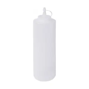 Quetschflasche 0,7 l NeutralWeiss 24 cm Hoch Contacto