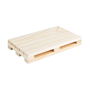 Holzpalette 15 x 9 cm natur Contacto