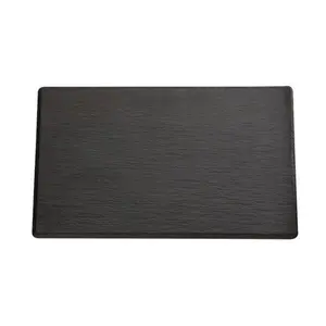Tablett Slate GN 1/4 Melamin schwarz Schieferlook Assheuer & Pott