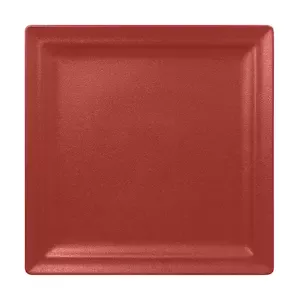 Teller quadr. 30x30cm Fusion Neofusion dunkelrot RAK