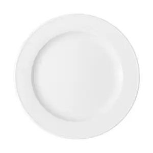 Teller flach 19cm Fahne         5382/19 Bonn weiss Bauscher