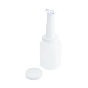 Dosier-/ Vorratsflasche weiß H 35 cm, Ø 12,5 cm       2 l Contacto