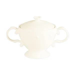 Zuckerdose m.D.  0,25ltr. Ivoris White Gold Princess RAK
