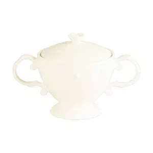 Zuckerdose m.D.  0,25ltr. Ivoris White Gold Princess RAK