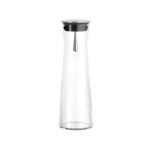 1,1ltr. Wasserkaraffe GK mit Metallverschluss Bohemia Cristal