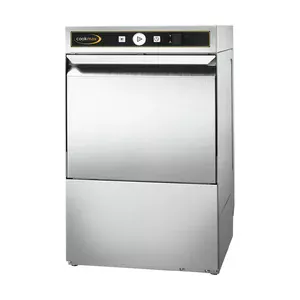 Gläserspüler m. Ablaufpumpe, Druckpumpe, Reinigerdosierer, Enthärter Cookmax black