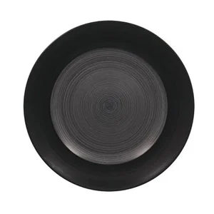 Teller rund Ø31cm Fusion Trinidad grau RAK