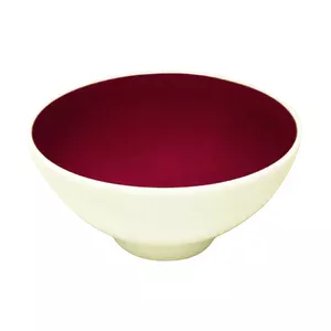 Schale Ø14cm rund Ivoris Samba dark red RAK