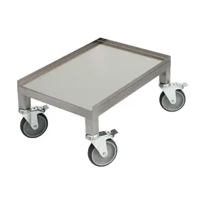 Transportwagen für Gargeräte  90272019 bis 90272024 Cookmax silver