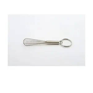Mini-Schneebesen 8cm Edelstahl Weis