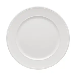 Teller flach Fahne 29 cm Come4Table Weiss Bauscher